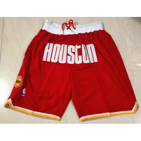 NBA Houston Rockets Mænd Lommer Shorts Throwback M001 Swingman